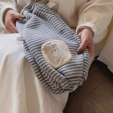 韩版童装秋冬款加绒条纹卫裤百搭休闲韩系婴儿男女宝宝裤子