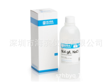 HI7084专用盐度标值58.4g/L标准缓冲液哈纳盐度标液