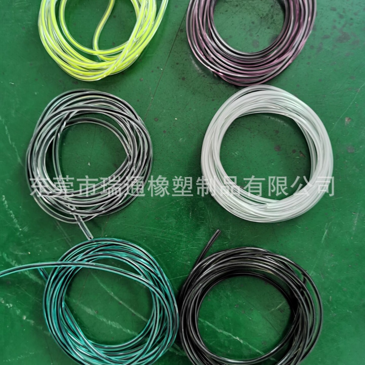 厂家生产双色PU胶绳 TPU冲浪绳 聚氨脂跳绳 包芯胶绳 夹心胶绳