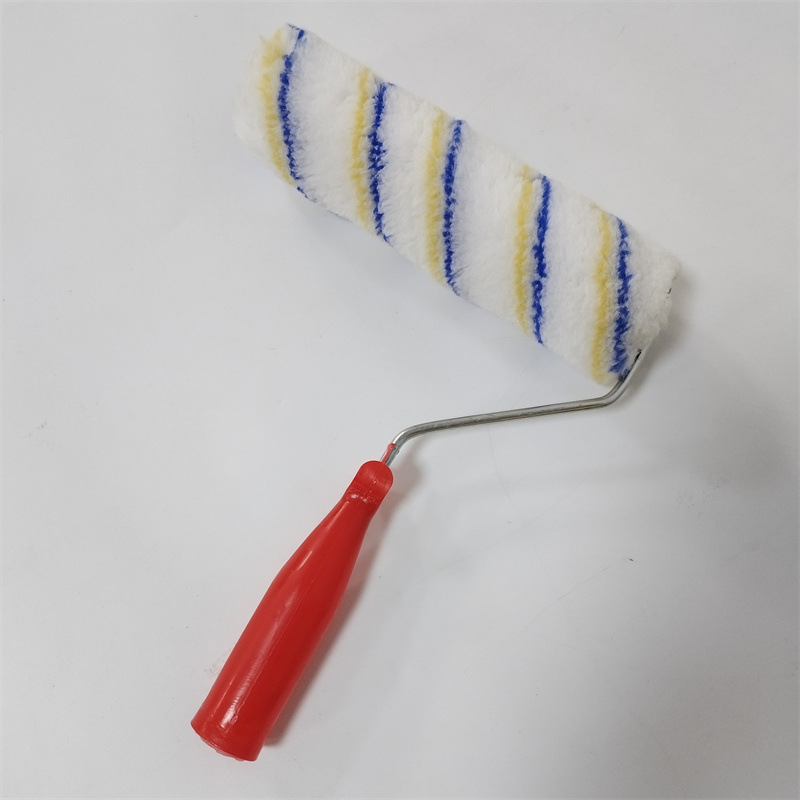 Spot Cepillo impermeable de 9 pulgadas Cepillo de pintura de látex Cepillo de rodillo Cepillo de rodillo de lana larga pintura de rodillo impermeable Cepillo de rodillo de lana fina
