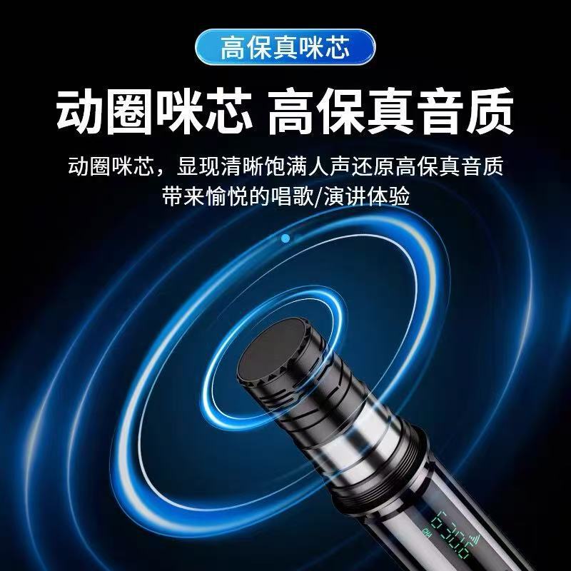 Xianke OK-113 メタル充電式マイク 1 対 2 ワイヤレスハンドヘルドマイクホーム KTV 歌会議|undefined