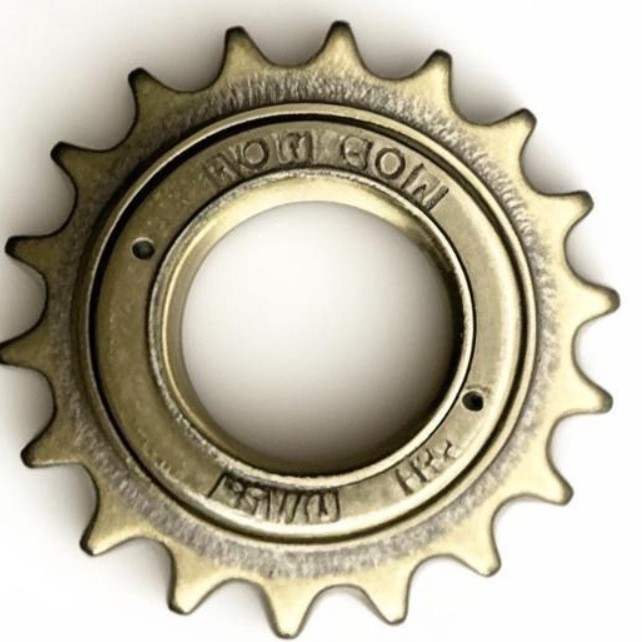 Accesorios para bicicletas, cadena universal, volante de 18 dientes, dientes gruesos de 5mm, volante de una sola velocidad