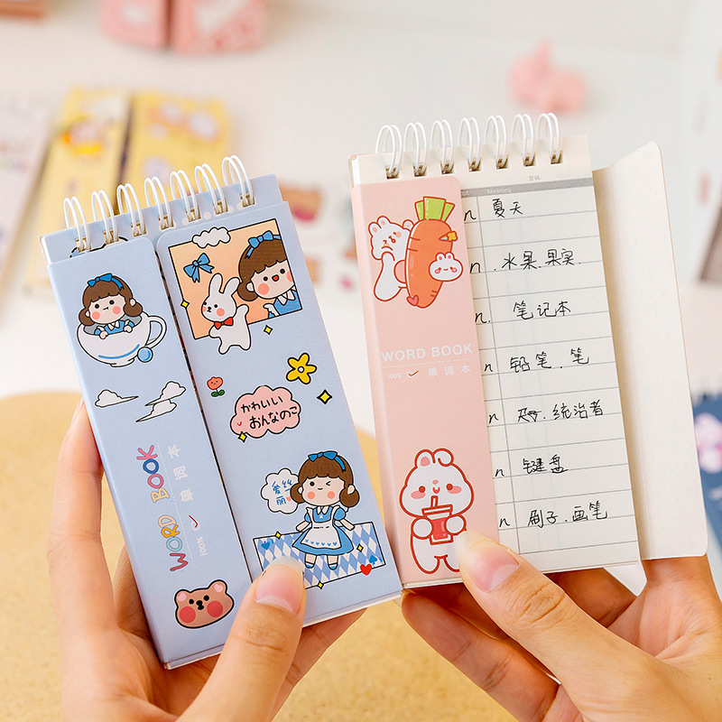 English Vocabulary Pocket Memory Notebook Wholesale Small Fresh Student Portable Back Word Memory Notebook