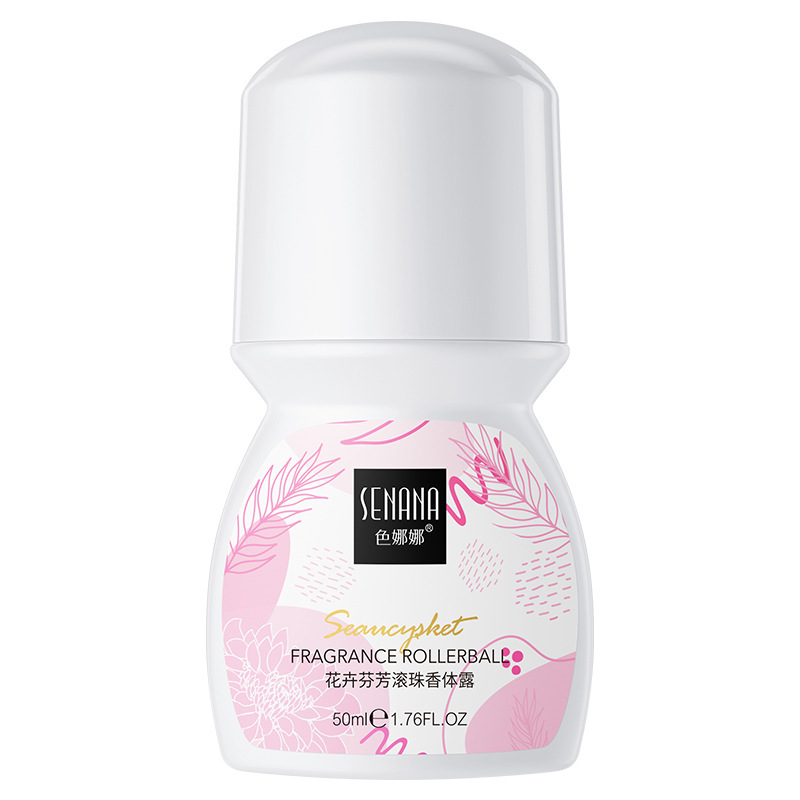 Sena Nana Flower Fragrant Rolling Ball Loción corporal Fragancia antitranspirante Fragancia Refrescante Perfume Rolling Ball Perfume Hombres y mujeres al por mayor image 5