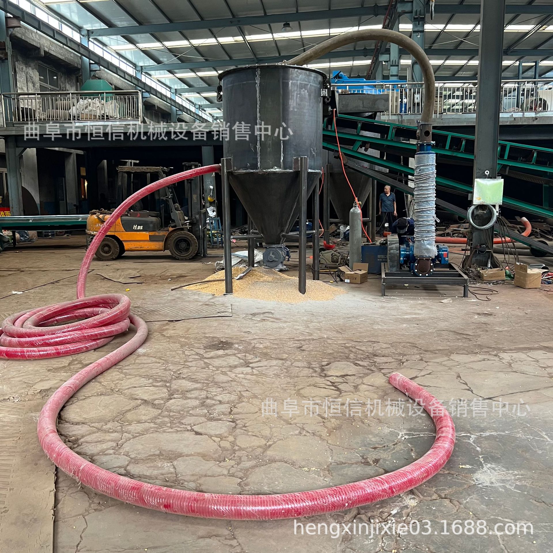 甘肃张掖粉煤灰气力吸灰机 石墨粉吨包气力吸灰机zcjb 自产自销