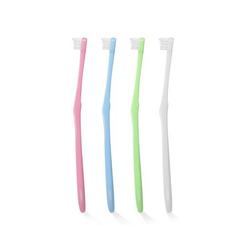Single-beam orthodontic toothbrush, small pointed interdental brush, soft-bristled dental braces, cleaning wisdom teeth pits and fissures, cat interdental brush
