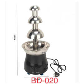 新款不锈钢巧克力喷泉机融化塔瀑布火锅熔浆机家用商用活动派对