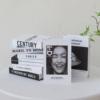 Simple black and white series 8 books as shown