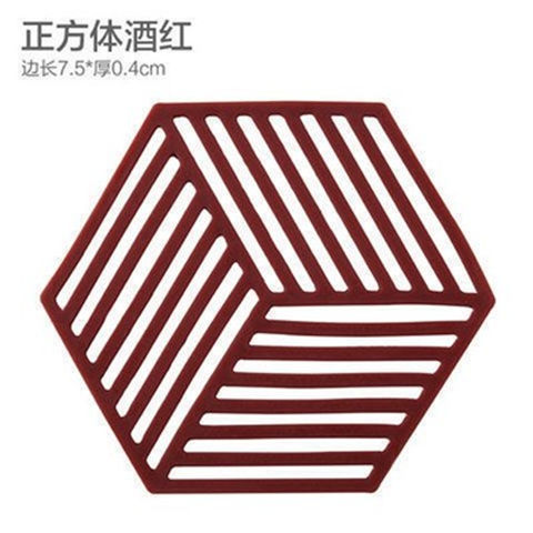 硅胶餐桌垫隔热北欧防烫碗家用厨房锅垫盘垫杯菜垫子餐垫|undefined