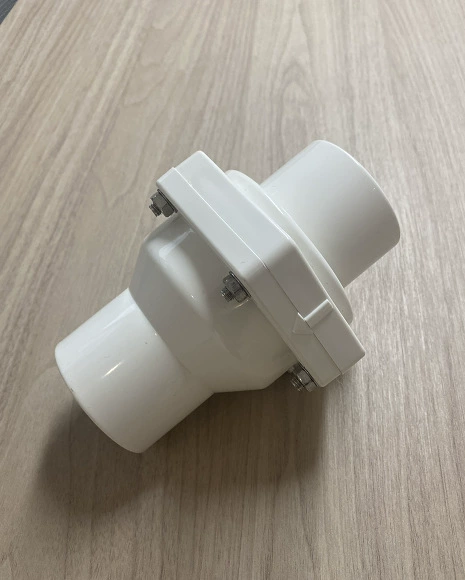 Обратный клапан подачи воды из ПВХ шаровой клапан водопровод Обратный клапан из ПВХ