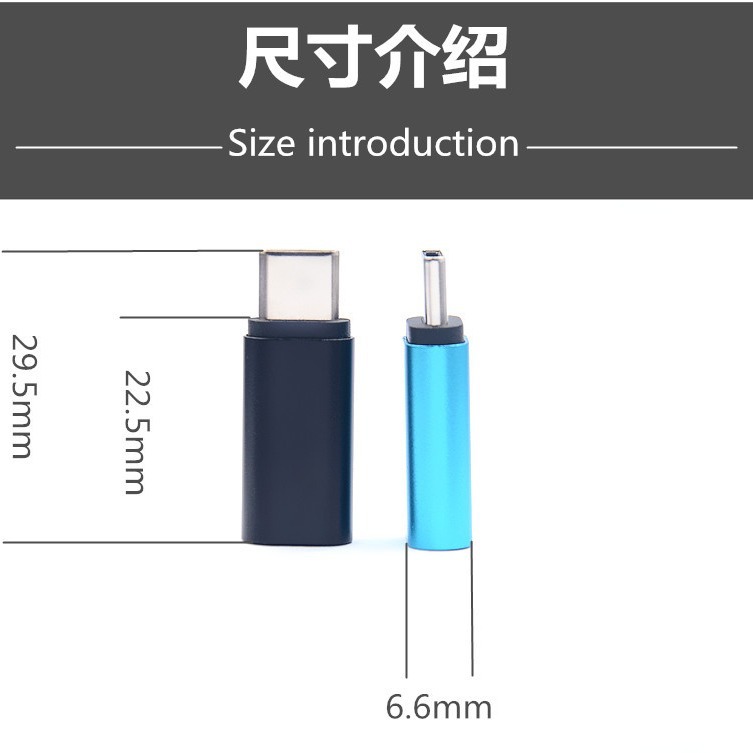 Tipo-c a 3,5mm adaptador de auriculares de audio typec-Convertidor de Adaptador de audio hembra para Huawei
