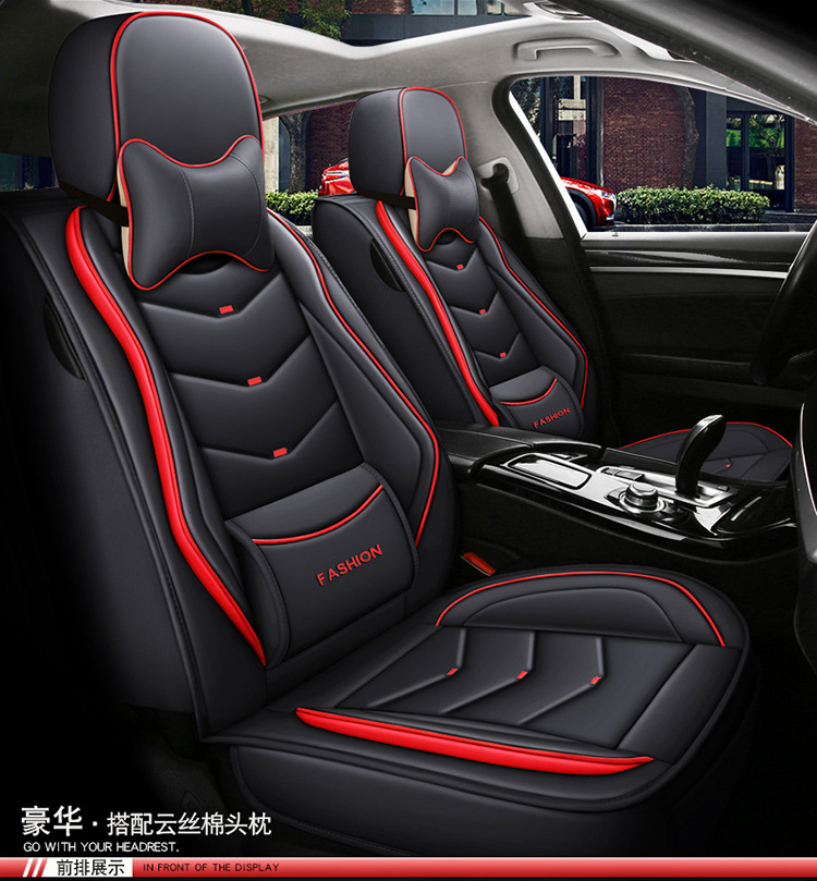 Four Seasons General Motors Seat Cushion Full Surrounding Seat Cover Leather Five Seat Cushion Winter Car Seat Cover Wholesale