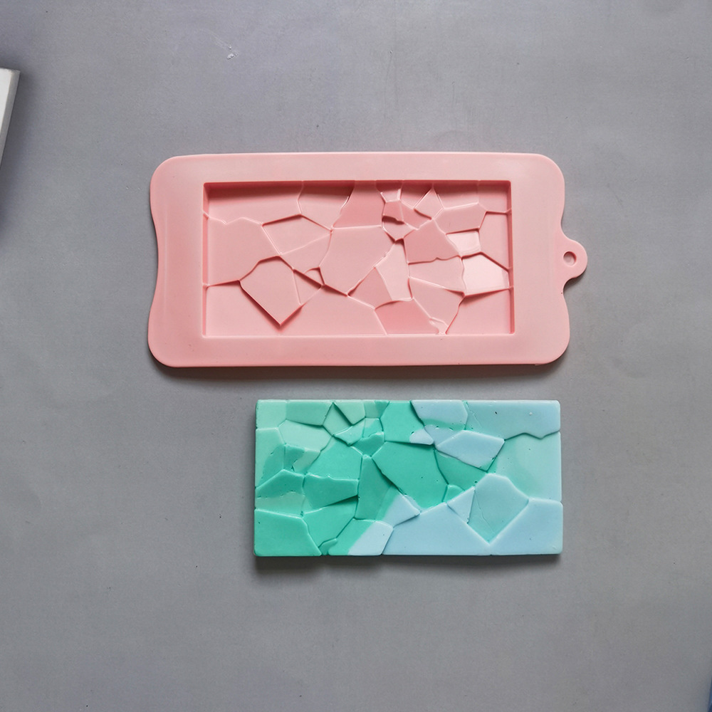 Piezas de chocolate 454 pastel de chocolate molde de silicona gelatina molde de torta pan herramientas de horneado