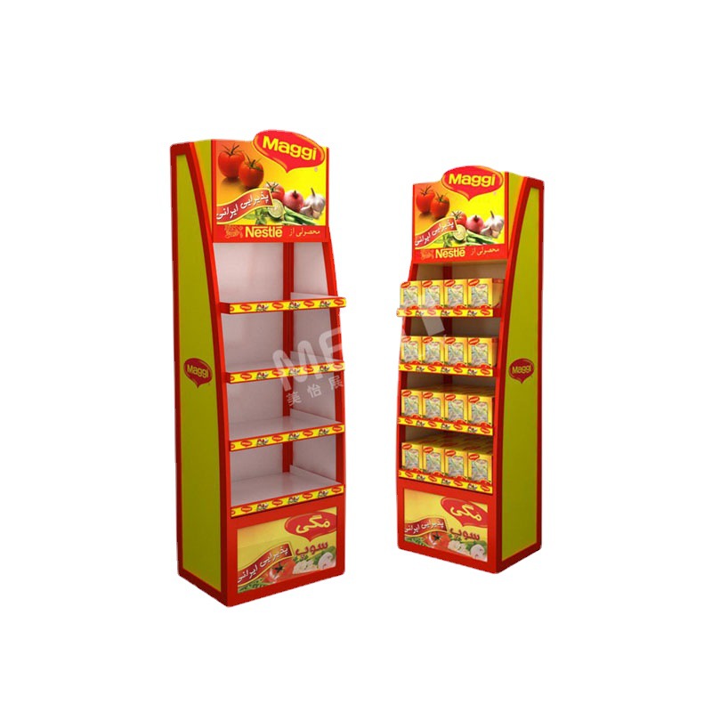 【厂家热销】超耐用易装拆出口品质食品展示架金属食品陈列架