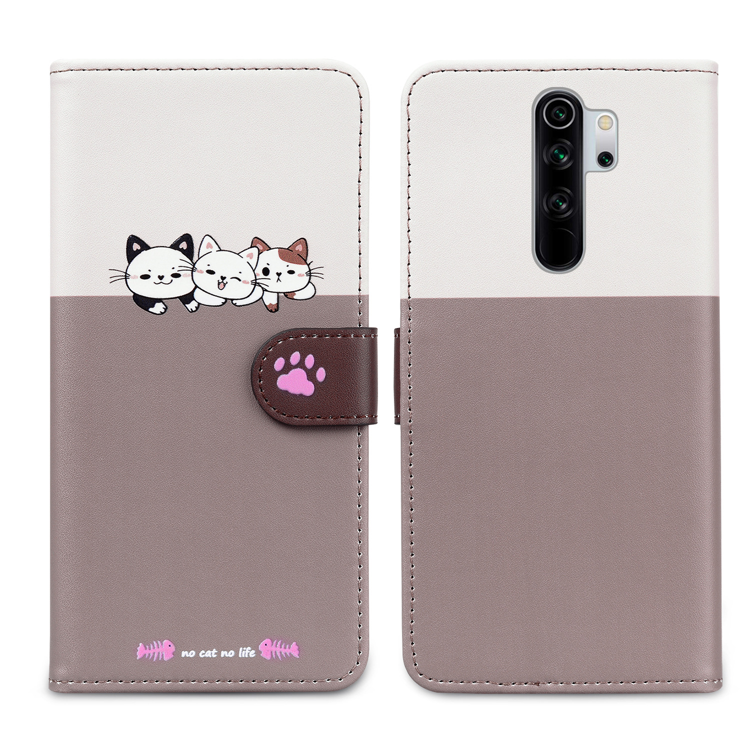 New Multi functional Redmi NOTE8PRO/NOTE9PRO/NOTE9 Cartoon Cute Pet Phone Case_voghion.com