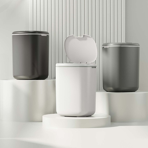18L smart induction trash can cross-border home living room automatic kitchen with lid high-looking bathroom charging model