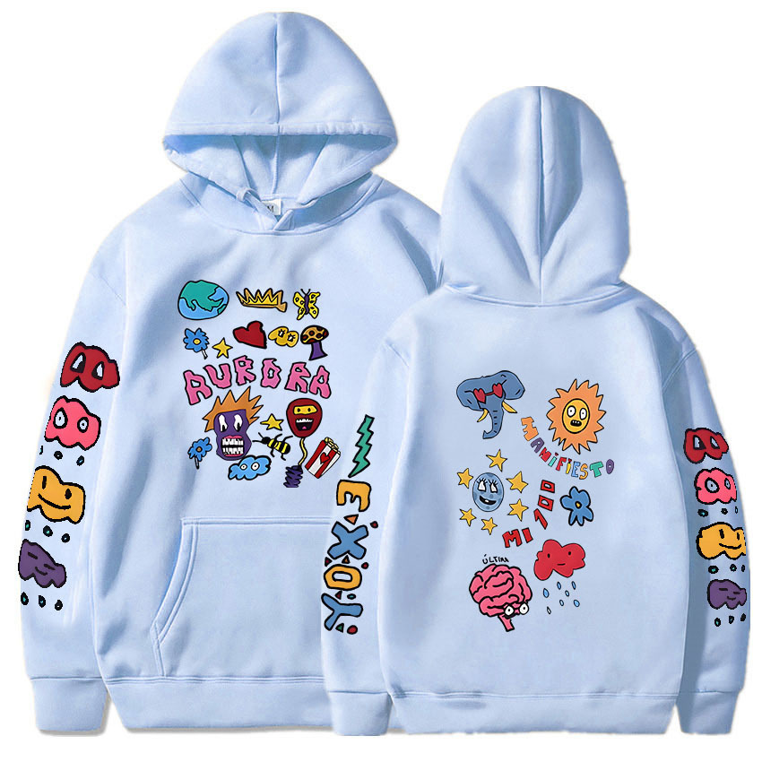 Cartoon Graphic Hoodies Humbe Funny Printing Sweatshirts