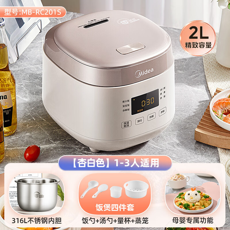 2리터 티타늄 스틸 그레이 316L 스테인레스 스틸 라이너 RC201S