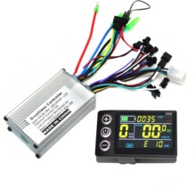 济南舜翼电动自行车滑板车36/48V250W锂电无刷控制器配S866彩屏