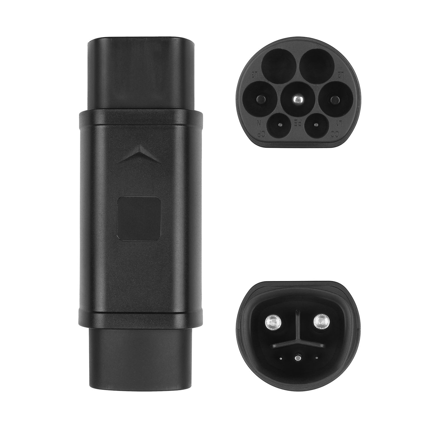 AC交流充电枪充电器新能源汽车充电桩特斯拉转国标GBT充电转换器