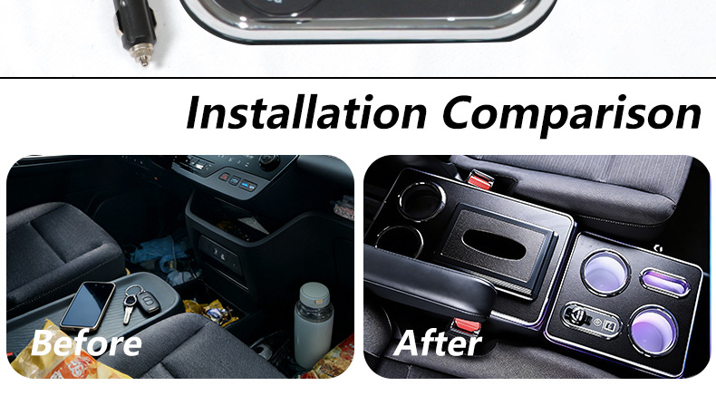 Suitable for Nissan Serena C28 E-Power Armrest Box Hybrid Version with Battery Pack