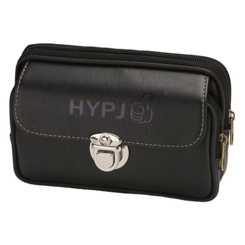 Hot sale 6.5 inch mobile phone bag cigarette change mobile phone waist bag waterproof wear belt construction site mobile phone bag waist bag wholesale