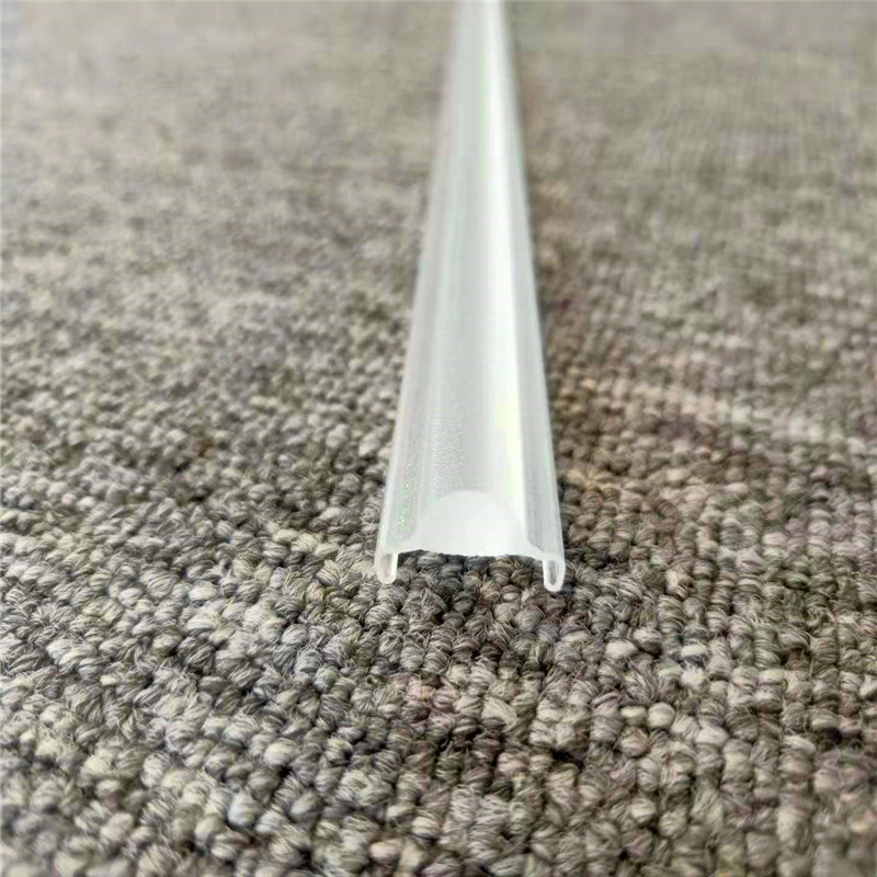 东莞鼎鹤 PMMA磨砂透镜 小角度透镜线型灯硬灯条 可来图定 制
