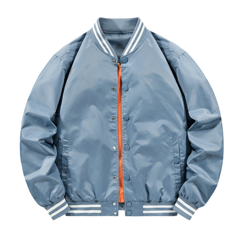 Cross-border flight jacket male live source [plus cotton/thin] spring and autumn aviator jacket color baseball suit