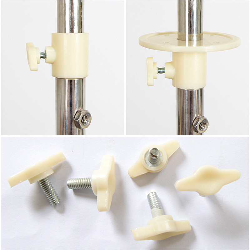 Clothing Store Half-Length Model Bottom Tightening Small Screws Anti-Slip Limit Accessories Rod Fixing Base Accessories