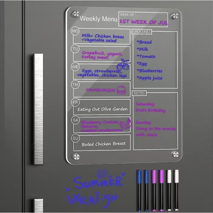 Tabla semanal F30 * 20 + 6 N ° 2 Bolígrafos