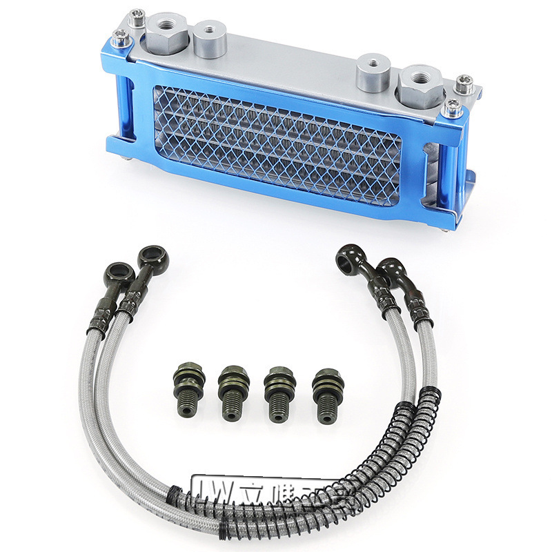 Off-Road Motorcycle Monkey Bike Oil Cooler Monkey Bike Curved Beam Machine 50-140Cc Aluminum Radiator