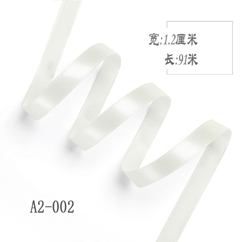 1,2 cm cinta de poliéster arco DIY cinta de la boda ramo de frutas caja de regalo de embalaje de color de la cinta de satén Decoración