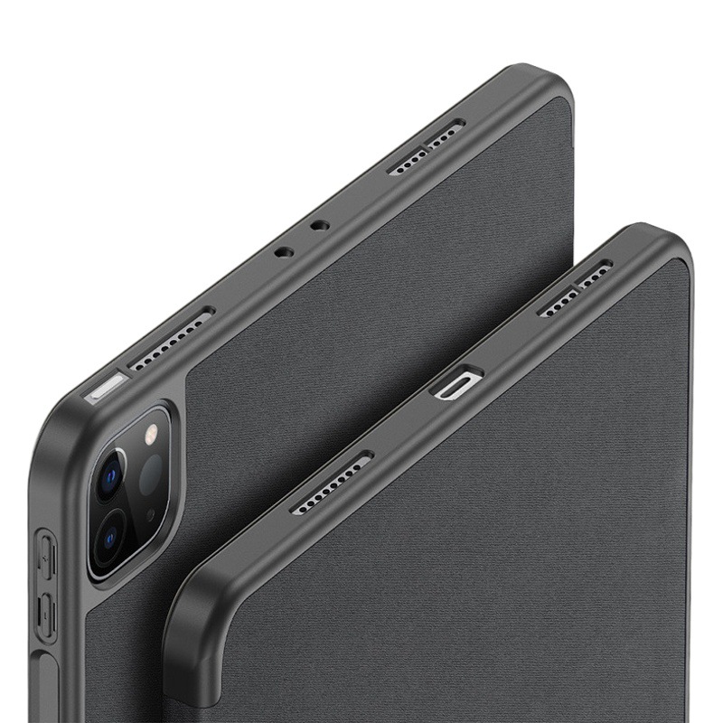 Aplicable iPadPro11 funda protectora con la ranura de la pluma iPad10.2 dormir tableta funda protectora Funda de cuero resistente a la caída al por mayor