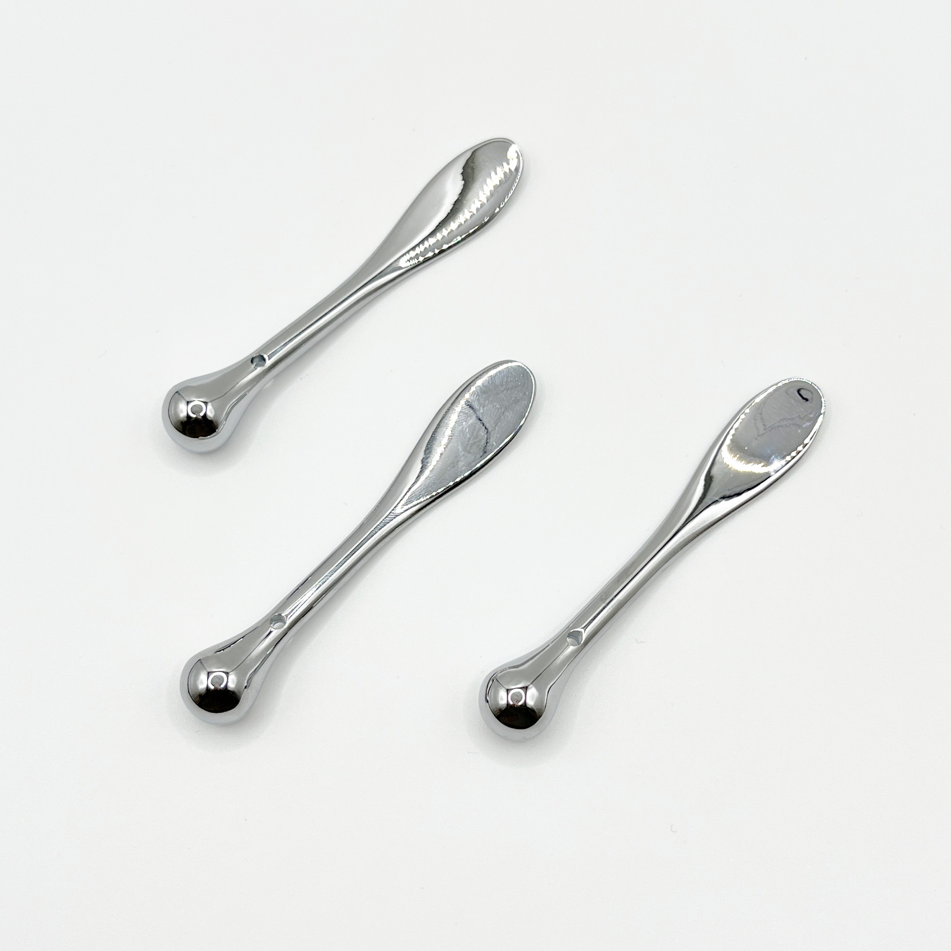 타원형 볼 플랫 아이 스푼