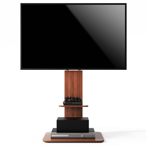 Factory-fixed wood grain TV stand 35-65 inch wooden TV stand trendy floor-standing LCD TV stand