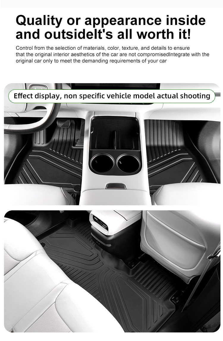 Suitable for 16-24 Toyota Roomy Right-Hand Drive Car Floor Mats, Full Tpe Floor Mats, Special Car Floor Mats, Cross-Border