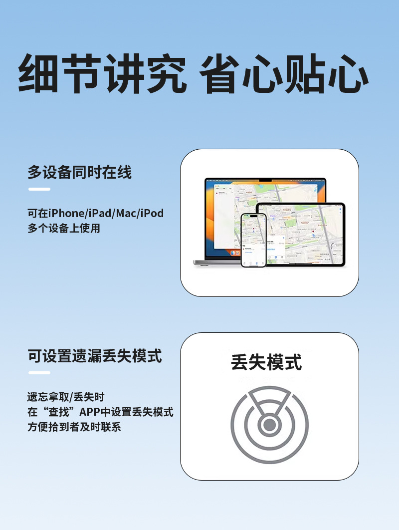 Wireless Card Finder, Ultra Thin