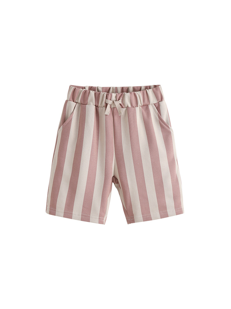 Malwee transfronterizo pantalones para niños, ropa de verano, nuevos pantalones casuales de cintura elástica para niños europeos y estadounidenses, estampados a rayas. image 6