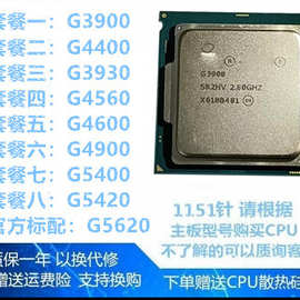 G3900 G3930 G4400 G4560 G4600 G4900 G5400 G5420 G5620 CPU