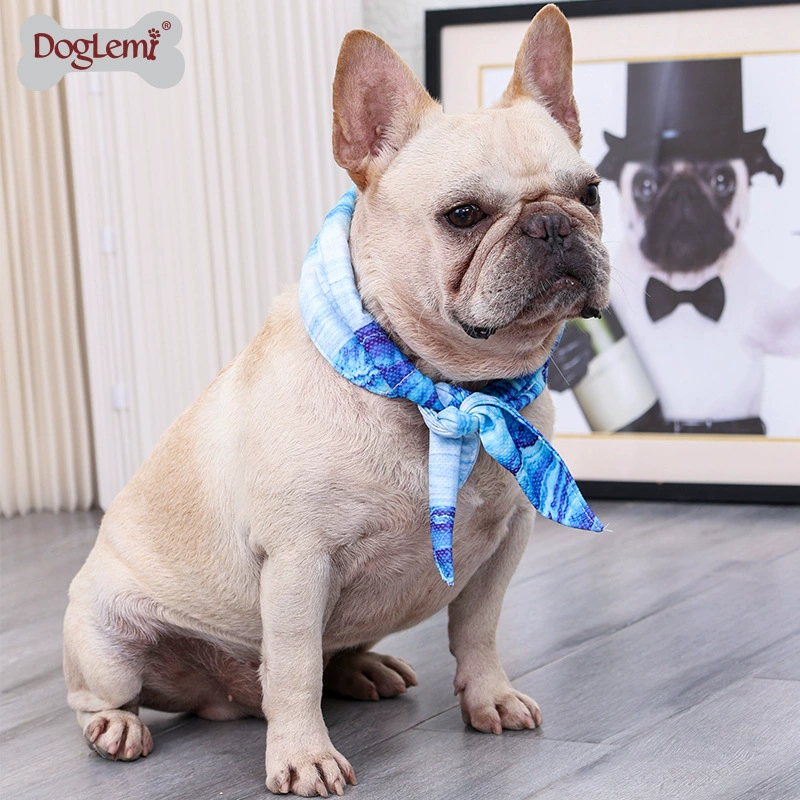 Домашнее животное летнее Предотвращение теплового инсульта охлаждающий новый гель холодный шарф легкая дышащая собака на открытом воздухе тепловыделяющий артефакт