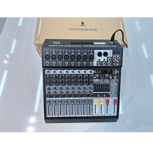 8-Channel 12-Channel Mixer 99Dsp Effect with Equalizer Mixer Stage Performance with USB Bluetooth Gs Mixer