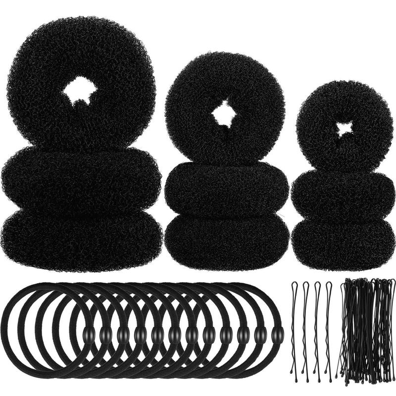 ヘア用品のヘアアイロンセットの髪の針の団子の頭のつぼみの髪の形の理髪道具|undefined