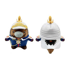 跨境新款 meowbahh plush 钢铁之心4毛绒玩具公仔 游戏周边玩偶