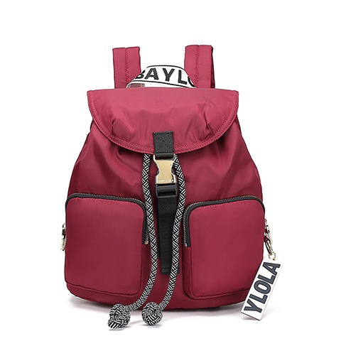 Comercio Exterior Directo de fábrica Binba bolso la letra del verano impermeable BIMBA Y LOLA las mujeres mochila con cordón