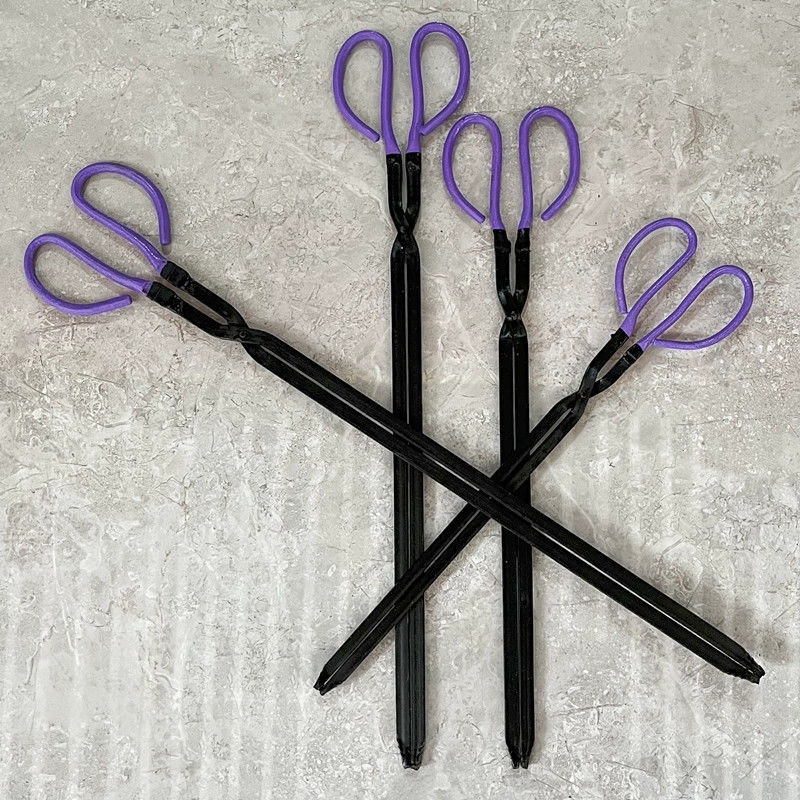 Старомодные пожарные щипцы сотовая щетина железные щипцы с длинной ручкой Санитария мусор Клип бытовой угольный шар пожарные ножницы сельская печь дрова печь клип