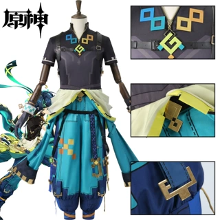漫多原神基尼奇cos服回火之狩纳塔Kinich基尼奇cosplay游戏动漫服