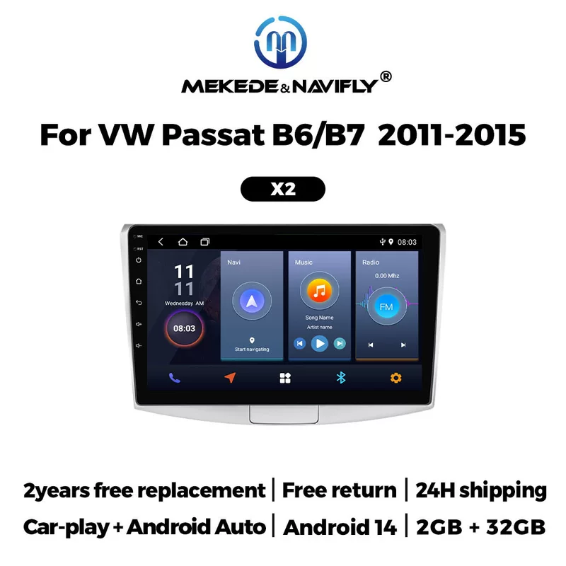 Подходит к Volkswagen VW Passat B6 B7 11-15 Peugeot Android систем Carplay обратный Bluetooth экран