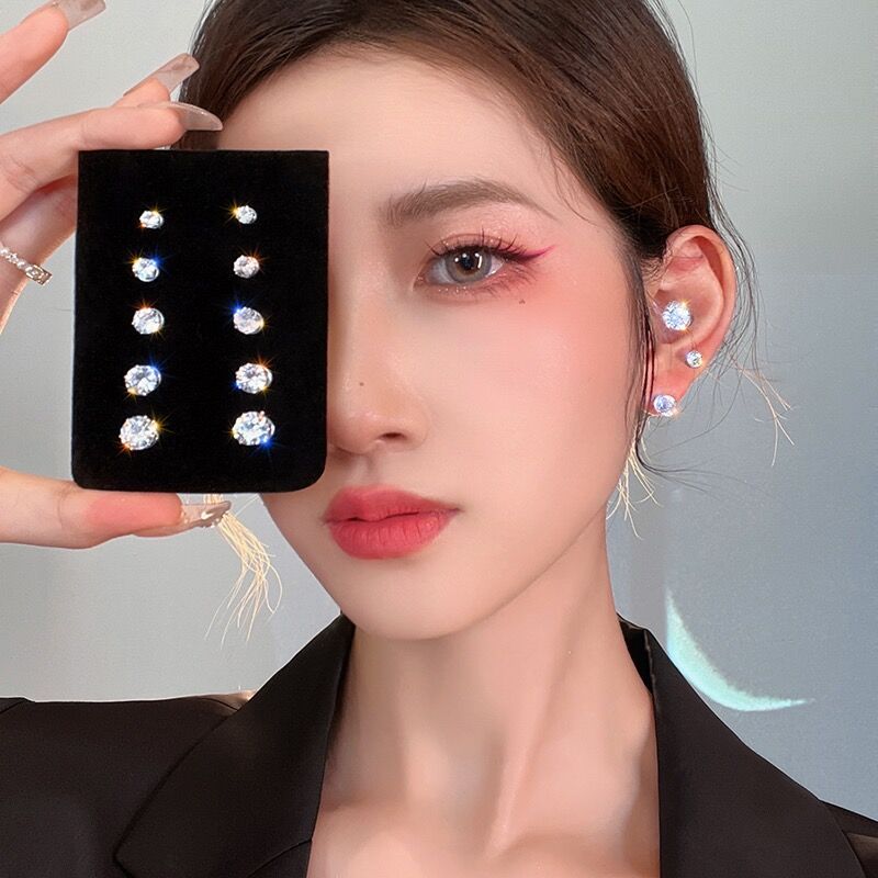 Ear Nail Ear Nail Without Ear Holes Ear Nail Magnetic Suction Ear Nail Female Ear Bone Clip Male Earrings Ear Nail Suction Stone Ear Bone Nail Clip