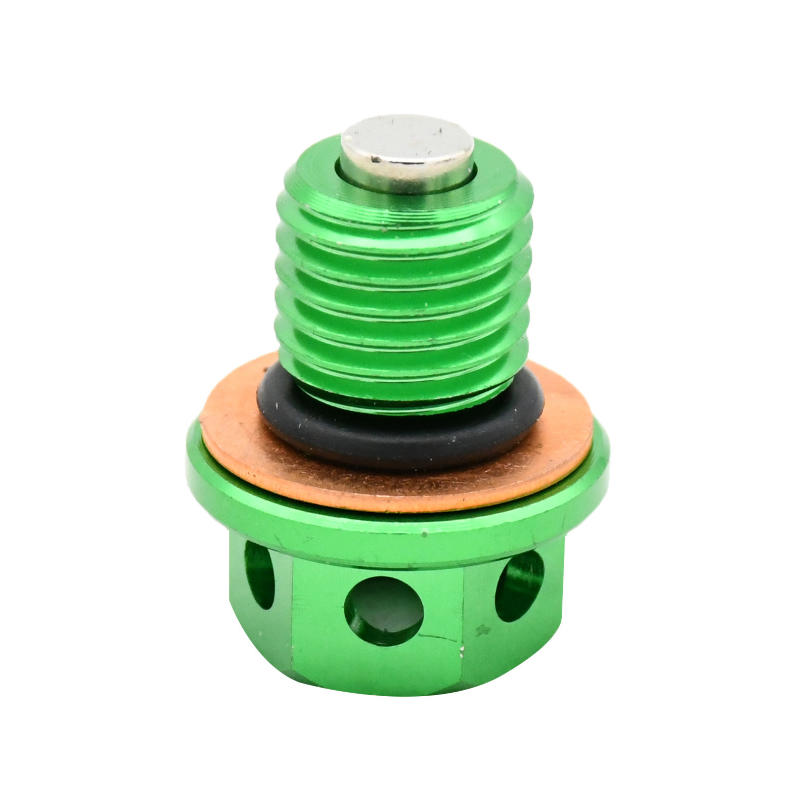 Cross-Border Motorcycle M12X1.5Mm Magnetic Engine Oil Drain Screw Strong Magnetic Slag Removal Screw Factory Wholesale