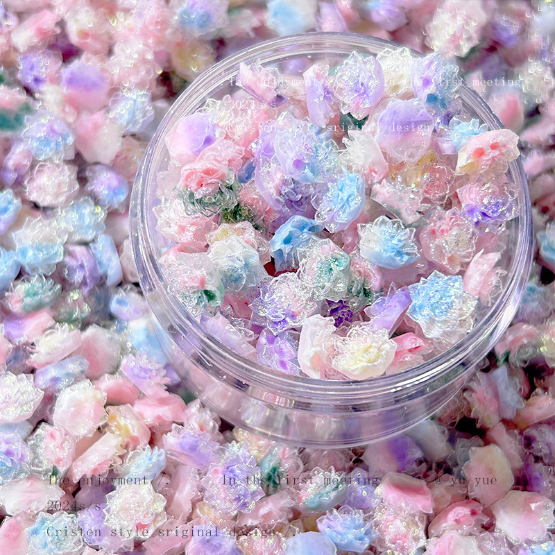 Mist Sea Blueberry Cheese Soft Flower Nail Art Jewelry Material Bag Rose Camellia Nail Art Accessories Nail Art Supplies Wholesale Mist Sea Blueberry Cheese Soft Flower Nail Art Jewelry Material Bag Rose Camellia Nail Art Accessories Nail Art Supplies Wholesale